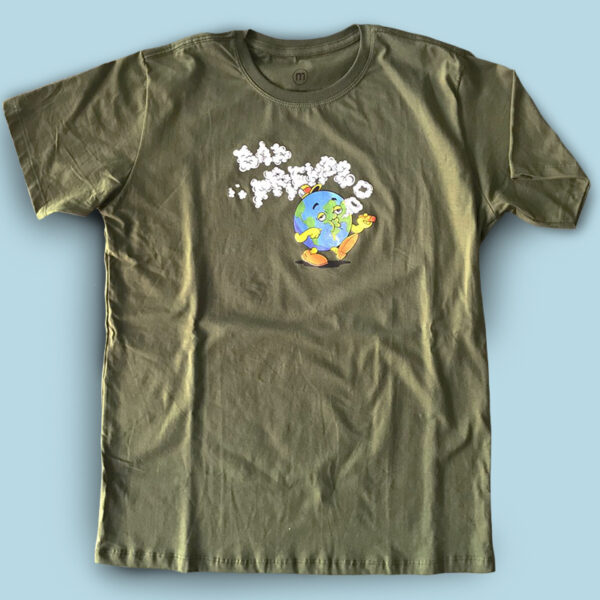 Camiseta ( Sem Fumaça, Sem Rojão ) Bad Friends Estamparia